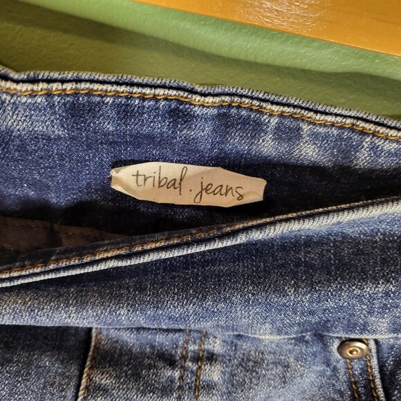 Tribal jeans denim skirt - size 8 - Picture 2 of 4